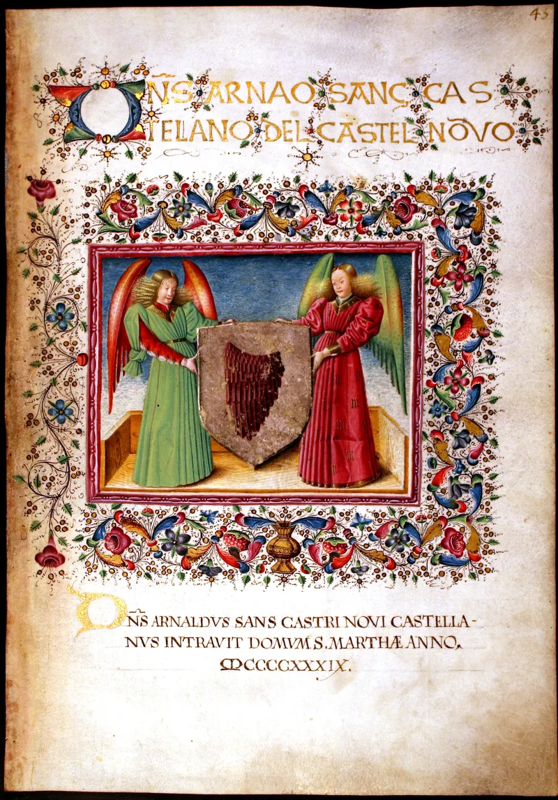 Archivio di Stato di Napoli - Codice di Santa Marta