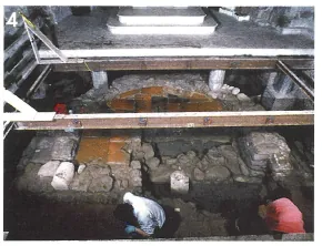 Area archeologica all'interno della Cattedrale