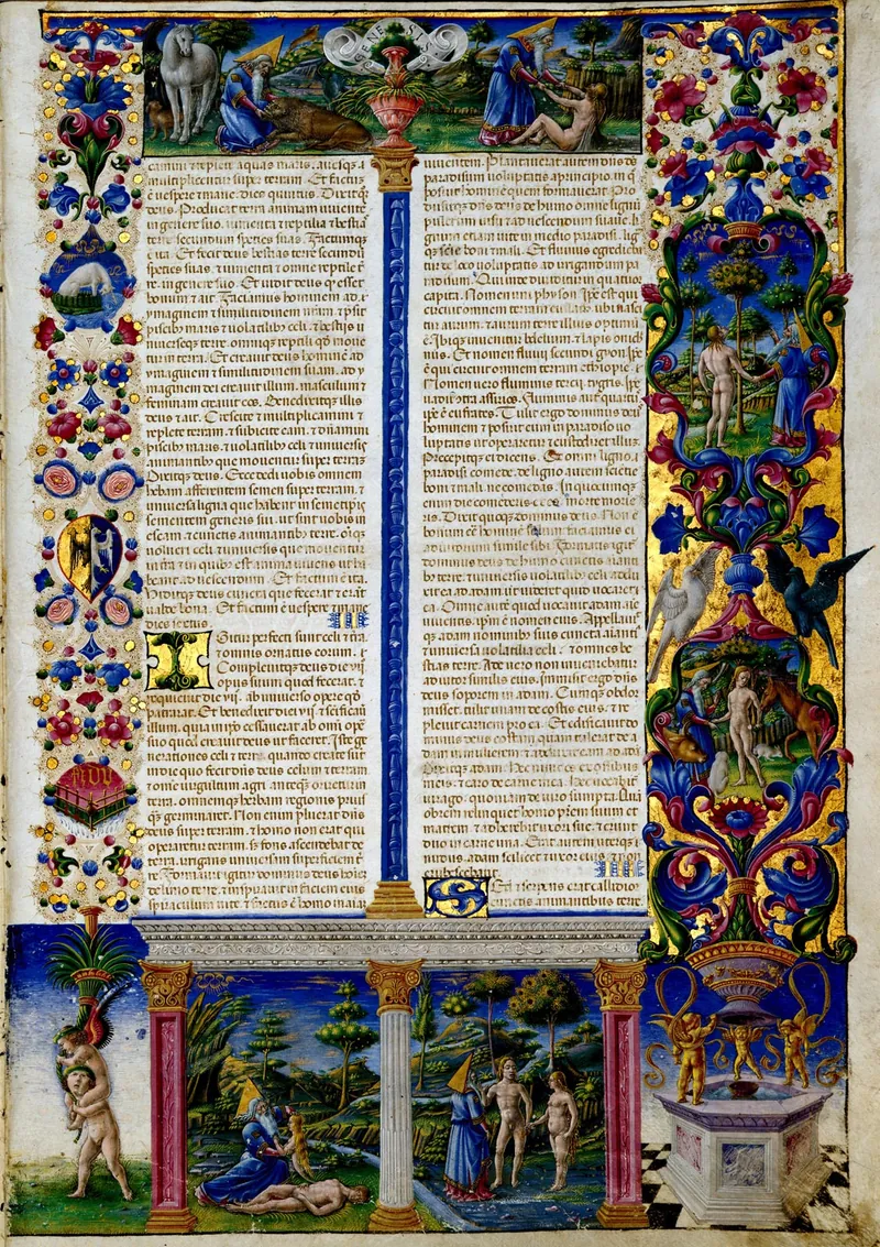 Biblioteca Estense Universitaria - Bibbia di Borso d'Este