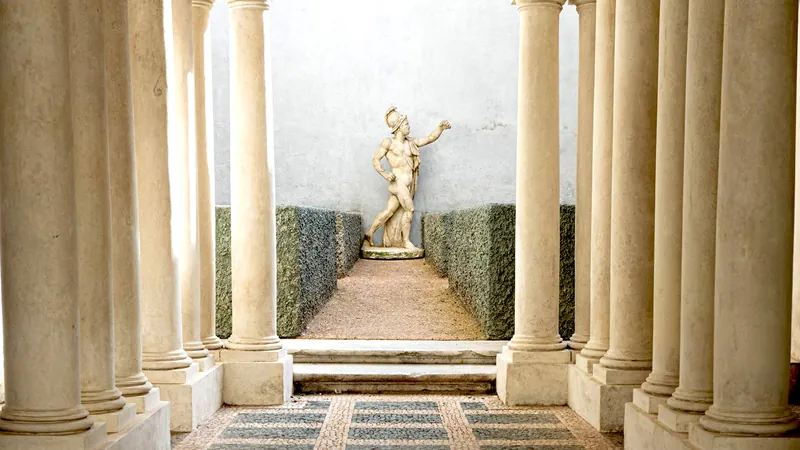 Galleria Spada - Prospettiva Borrominiana