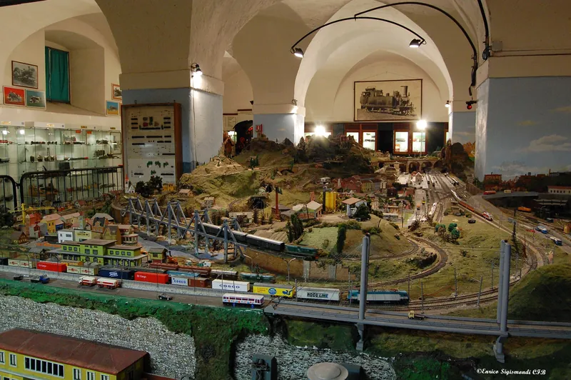 Plastici ferroviari Cidneo e Villa d'Almè
